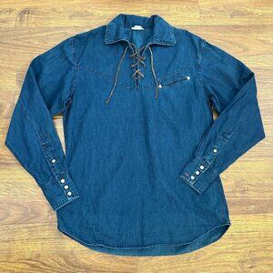 45R rpm studio artisanal made in Japan denim top
